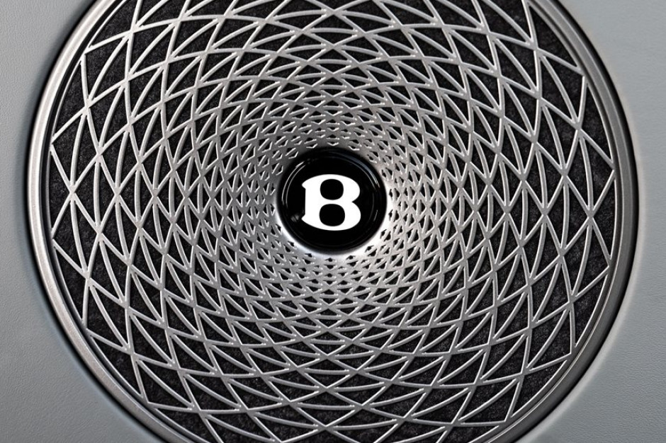 Kosztowny system audio w Bentley'u Batur / materiały prasowe