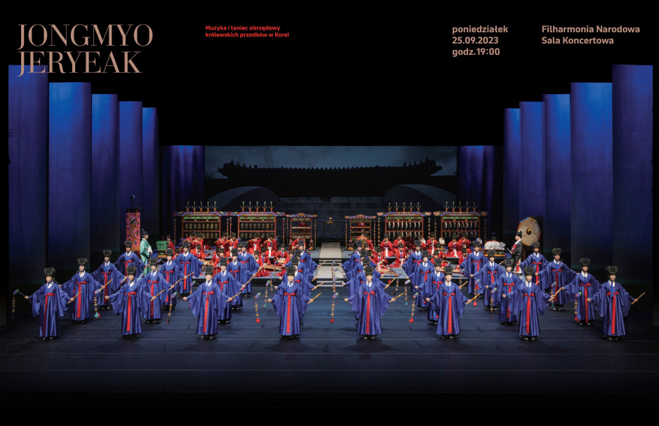 Pokaz Jongmyo Jeryeak w Filharmonii Narodowej / materiały prasowe
