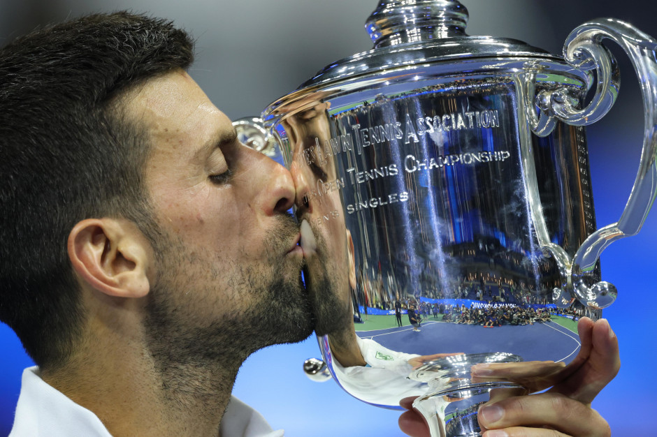 Novak Djokovic wygrywa US Open 2023 / Getty Images
