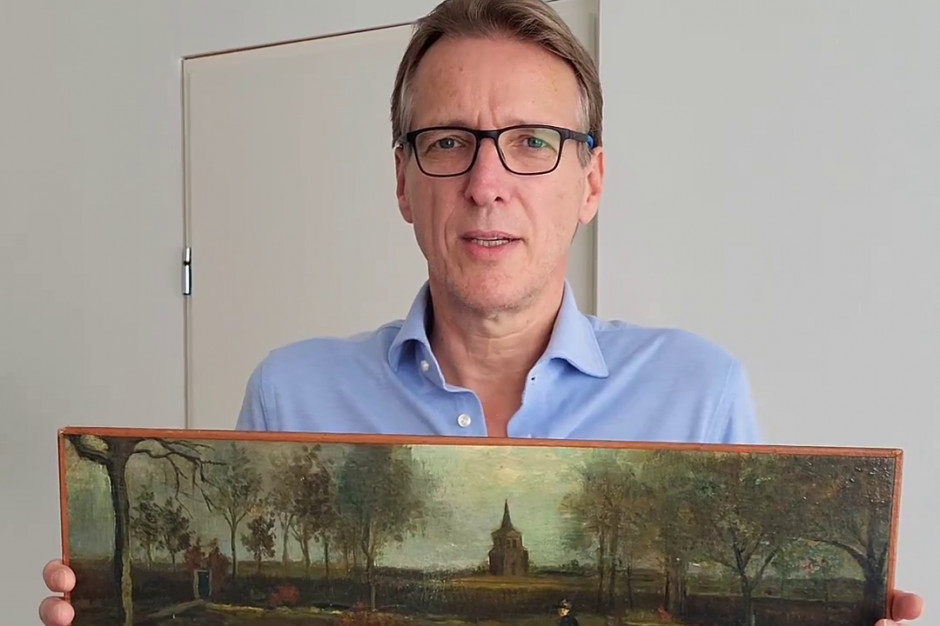 Indiana Jones sztuki odzyskał zaginiony obraz van Gogha. Dzieło sztuki jest warte miliony euro! / Instagram @arthurbrandartdetective