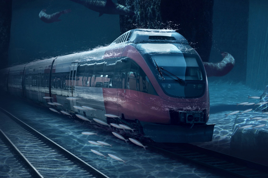 Podwodny pociąg połączy Dubaj i Bombaj / Shutterstock