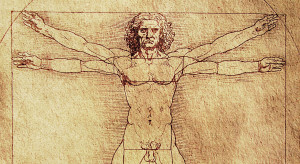 WELL ART: Czy sztuczna inteligencja zastąpi Leonarda da Vinci? "Technologii towarzyszy hype" / Leonardo da Vinci, Człowiek Witruwiański, 1490, Gallerie dell’Accademia w Wenecji / Shutterstock