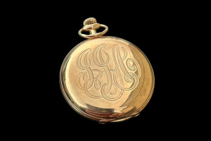 Skarb z otchłani. Kieszonkowy zegarek najbogatszego pasażera Titanica sprzedany za rekordową kwotę / Henry Aldridge & Son