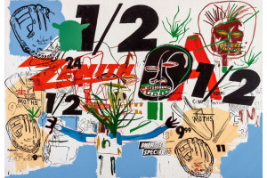 Warhol i Basquiat ustanowili nowy rekord. Wspólne dzieło artystów sprzedane za ponad 19 mln dolarów! / Sotheby's