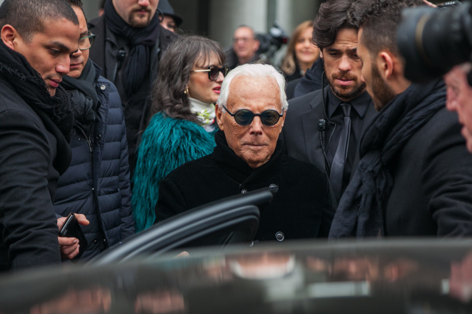 Świat mody wstrzymał oddech. Giorgio Armani: "Daję sobie trzy lata"