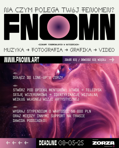 Manifesto che promuove l'iniziativa Fenomen / foto: materiali stampa