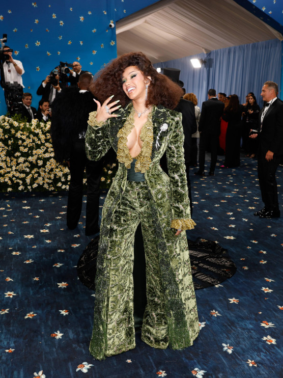 Cardi B en la Gala MET 2025/foto. Foto PAP