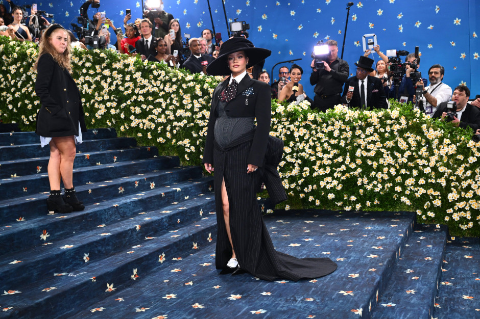 Rihanna en la Gala MET/PAP