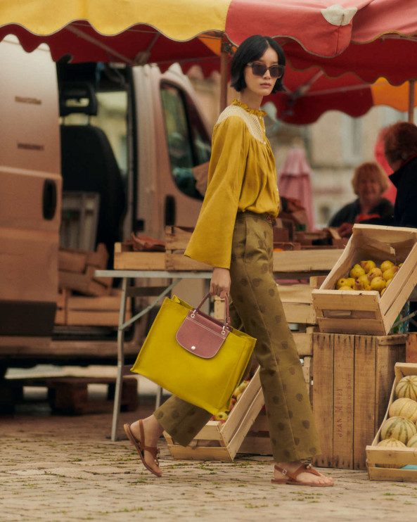 Longchamp La Pliage - a handbag for spring and summer 2025 / press materials