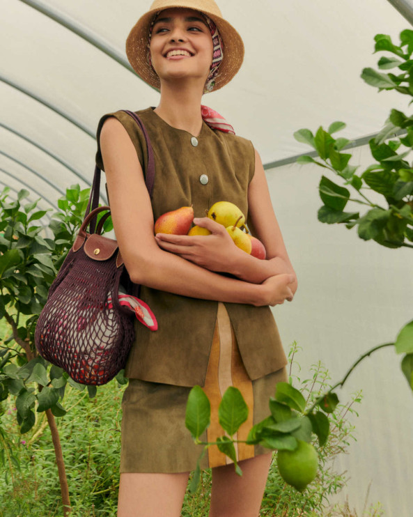 Longchamp La Pliage - a handbag for spring and summer 2025 / press materials