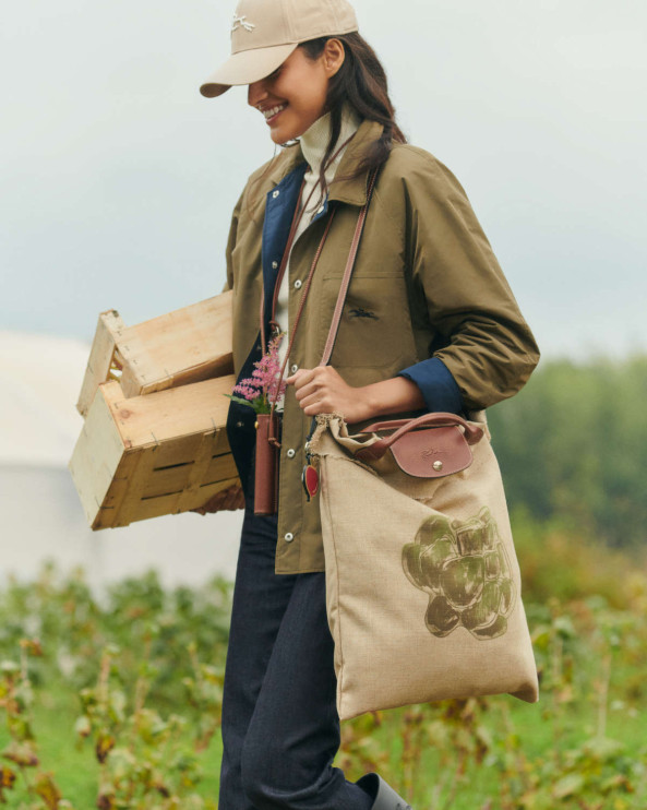 Longchamp La Pliage - a handbag for spring and summer 2025 / press materials