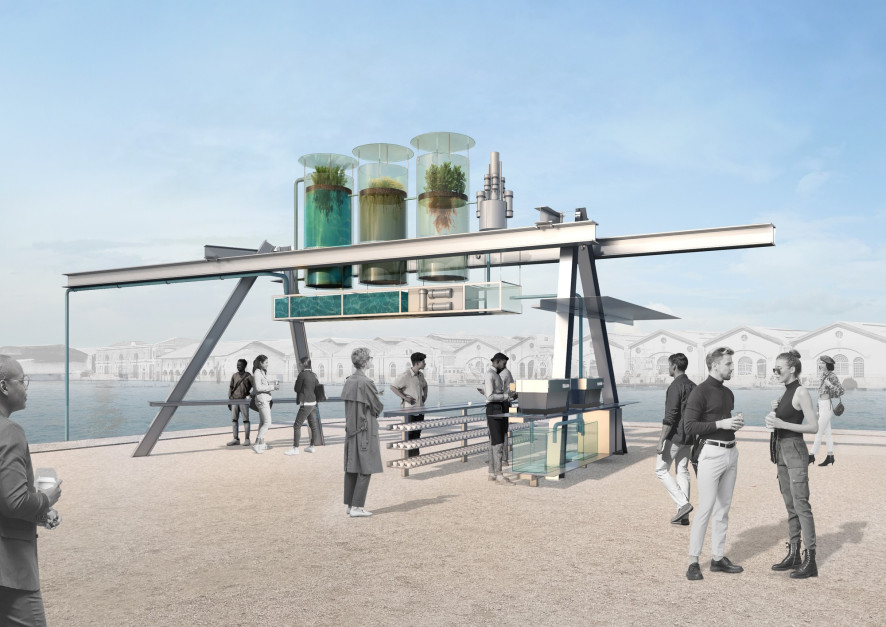 Progetto Canal Café / foto di Diller Scofidio + Renfro