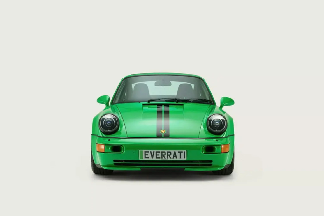 Classic Porsche 911 with a new electric heart / Everrati press materials