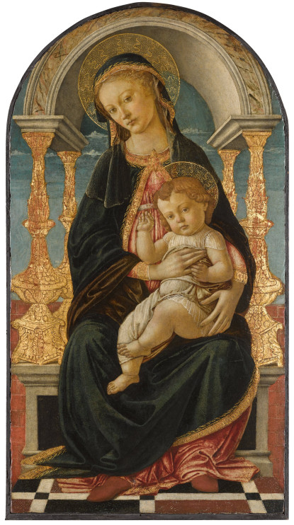 Virgen con el Niño de Sandro Botticelli, 1470 / foto Sotheby’s