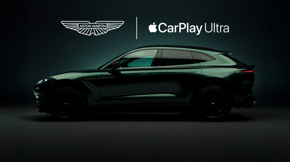 Apple e Aston Martin apresentam o CarPlay Ultra / foto: materiais de imprensa da Aston Martin