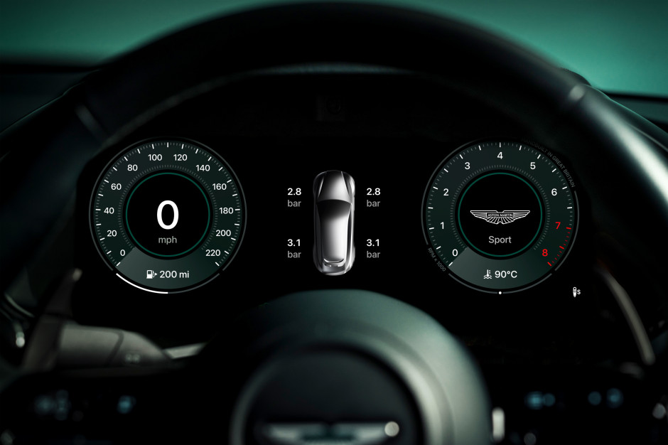 Apple e Aston Martin apresentam o CarPlay Ultra / foto: materiais de imprensa da Aston Martin