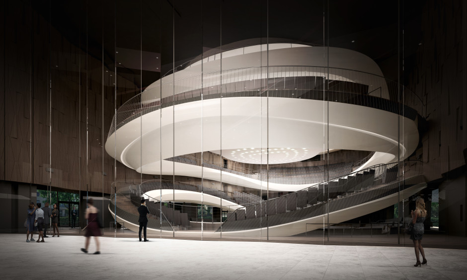 The design of the new Sinfonia Varsovia hall / photo: press materials