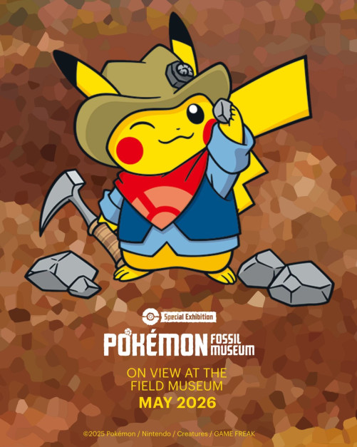 Pokémon Fossil Museum Exhibition Poster / Promotional Materials