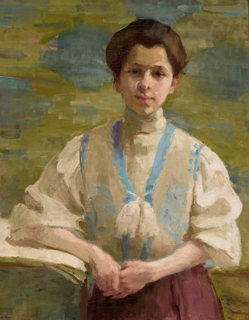 Olga Boznańska, Selbstporträt, 1893, Nationalmuseum in Warschau / Foto: Wikimedia Commons, gemeinfrei