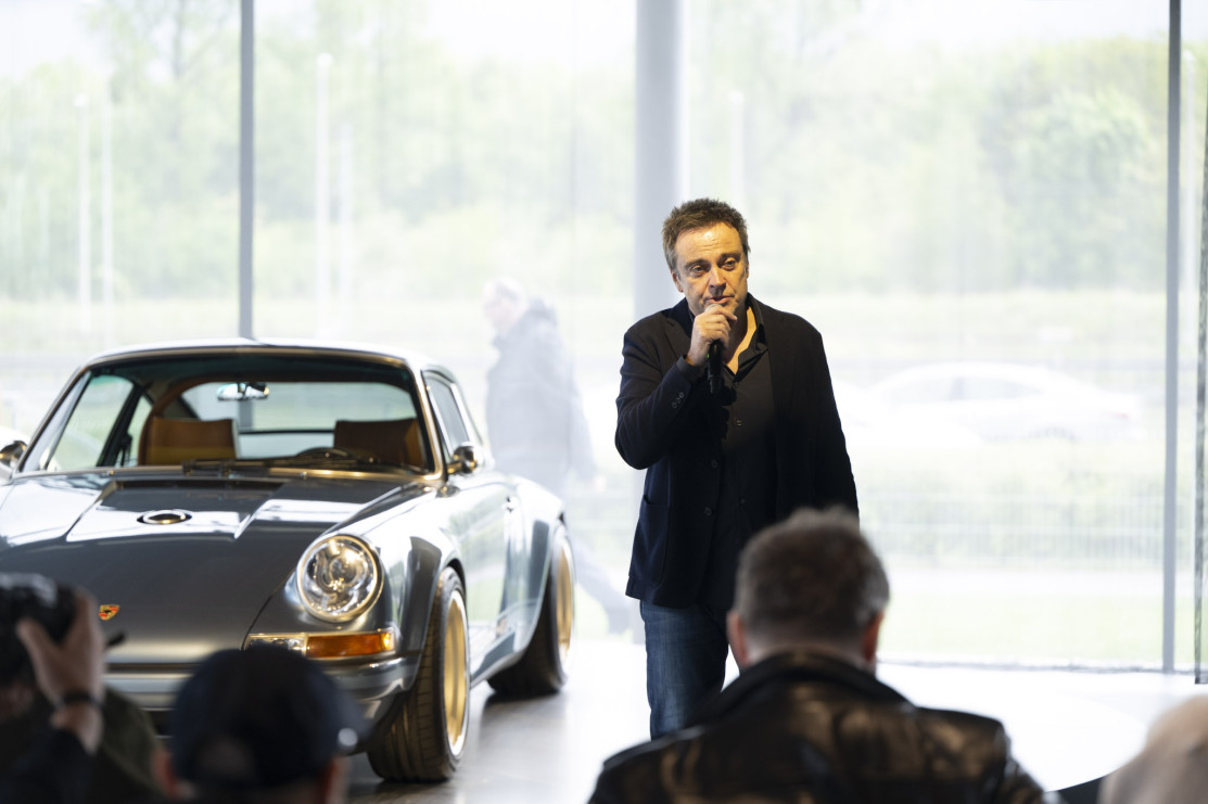 Meeting with Rob Dickinson - the founder of Singer at the La Squadra salon in Warsaw / Well.pl, Michał Leja