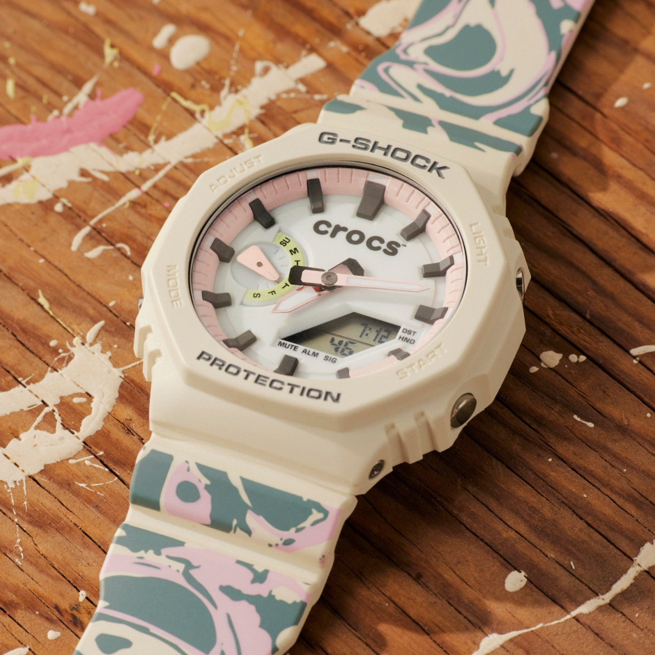 G-Shock - het nieuwste Casio horloge in samenwerking met het merk Crocs / Crocs x Casio