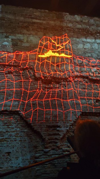 The exhibition Międzymurze. Underground of Wawel / photo PTWP, Ignacy Puśledzki