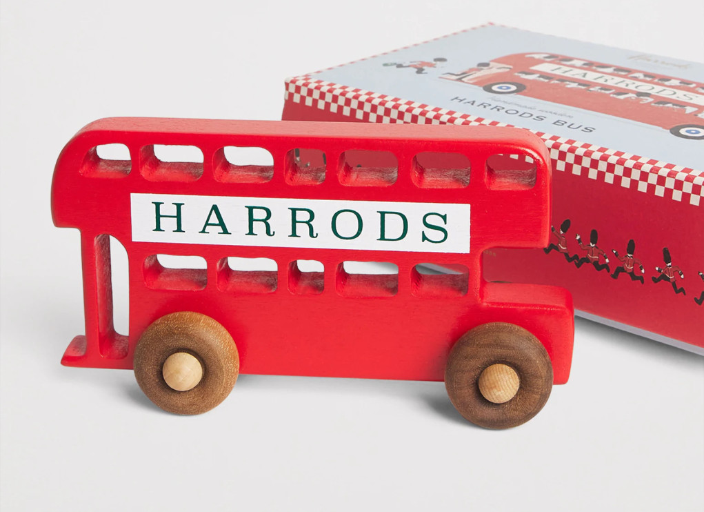 Wooden Story toys at Harrods / photo: Harrods