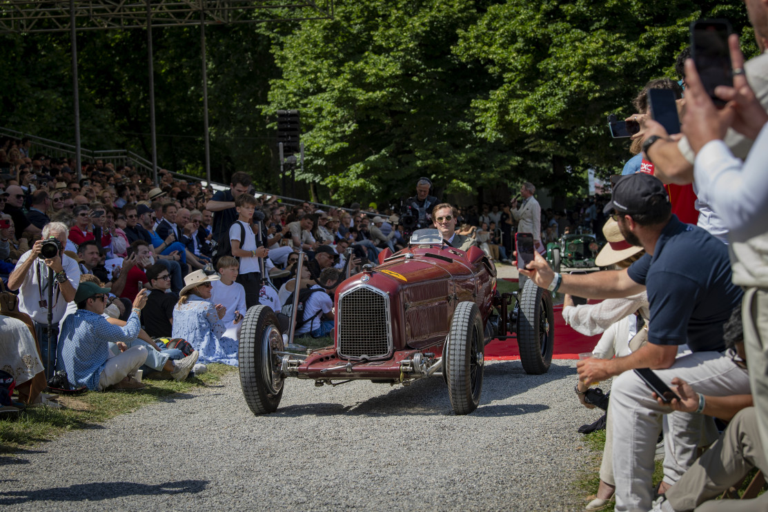 Alfa Romeo P3 from 1934 - winner of Concorso d'Eleganza Villa d'Este 2025 / BMW Group Classic