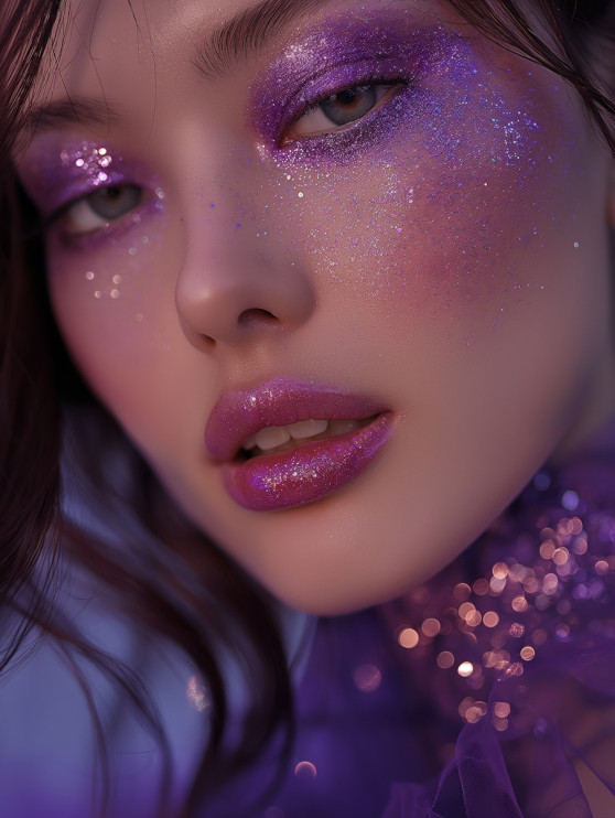 Modisches Make-up - Aura Beauty / Lummi.ai