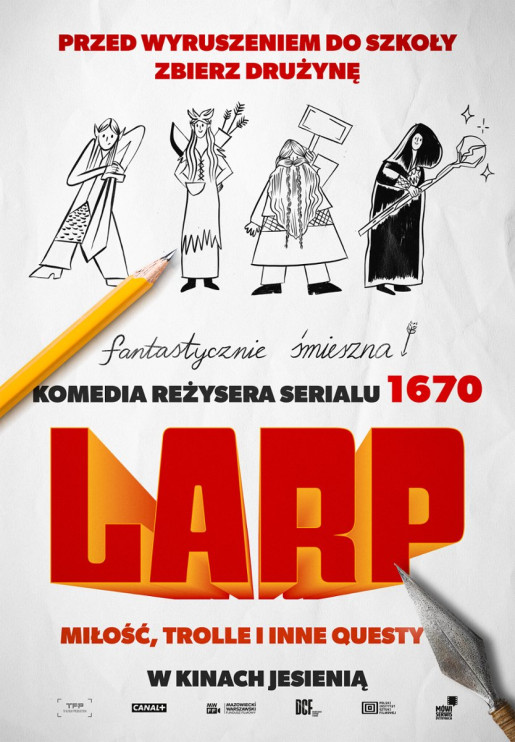 Larp miłość i inne trolle / plakat filmu
