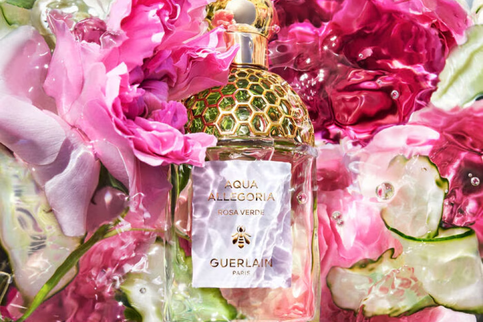 Aqua Allegoria Rosa Verde - fragrance by Guerlain / Guerlain press materials