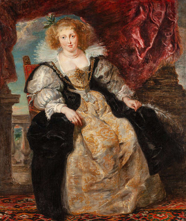 Porträt von Helene Fourment – Unbekannte Malerin nach Rubens‘ Kunst – Ausstellung Rubens in Schlesien / Pressematerialien des Nationalmuseums in Breslau
