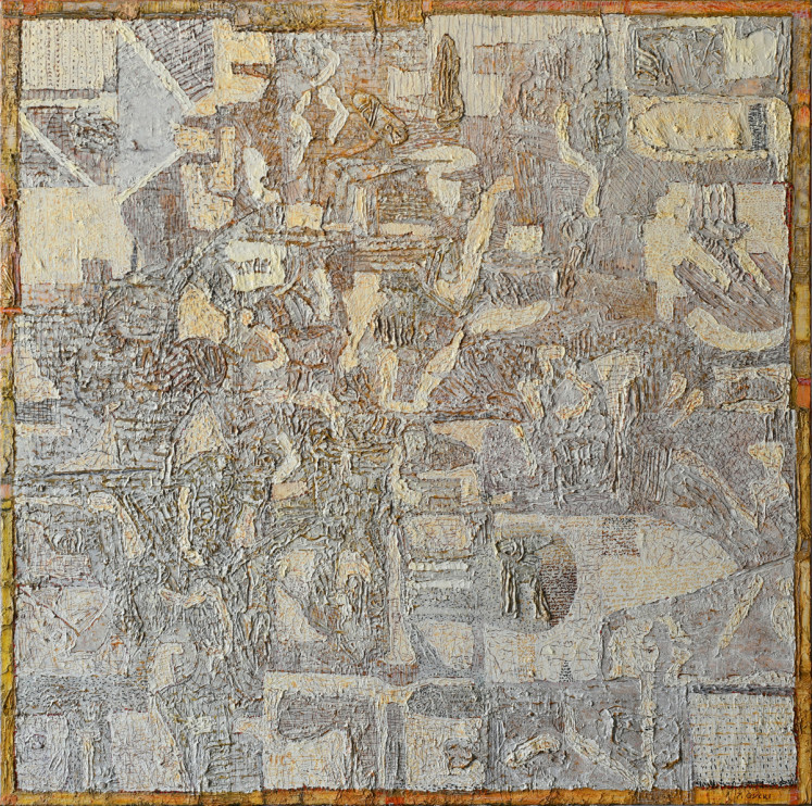 Януш Осицки, Fresco Xlll, 2024 / пресс-материалы Your Art Maison Gallery