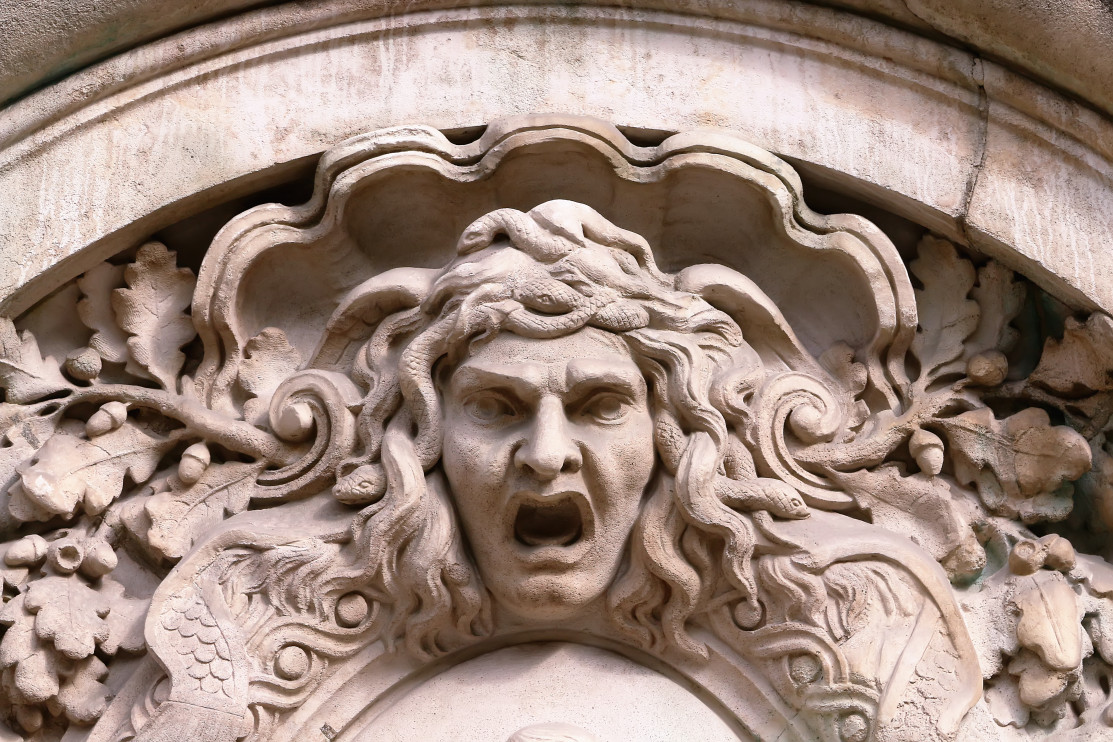 Medusa Mítica na Arte / Shutterstock