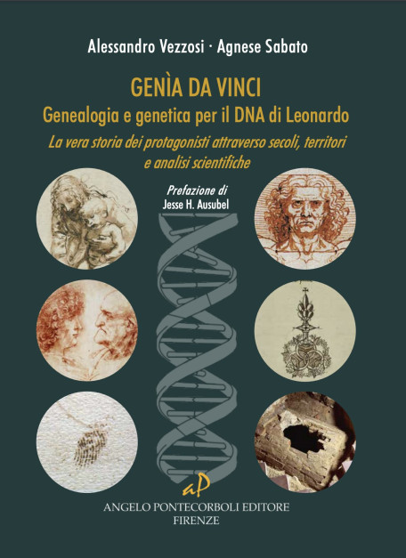 Okładka publikacji Genìa Da Vinci. Genealogy and Genetics for Leonardo’s DNA Alessandro Vezzosiego i Agnese Sabato / fot. materiały promocyjne