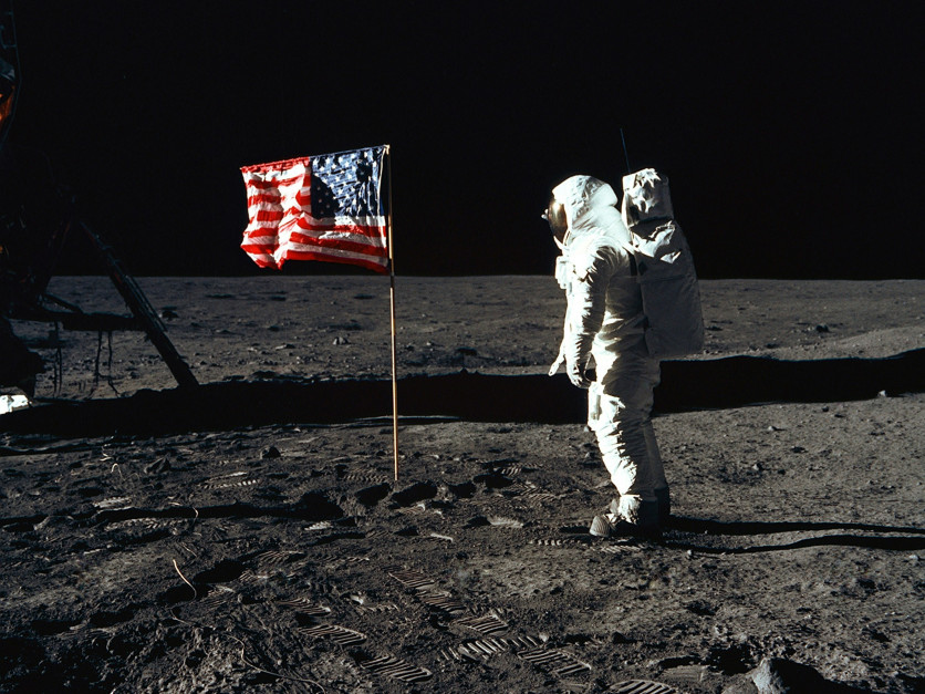 Buzz Aldrin Ay'da / fotoğraf: Unsplash, NASA