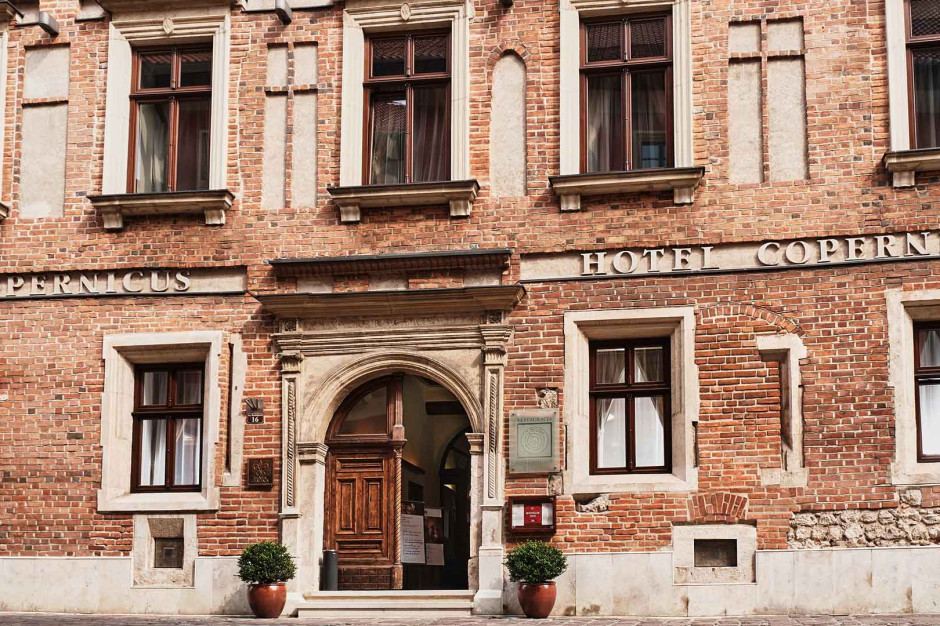 5 gwiazdkowy hotel Copernicus w Krakowie na liście najlepszych hoteli świata La Liste 2025 / strona internetowa, hotel Copernicus