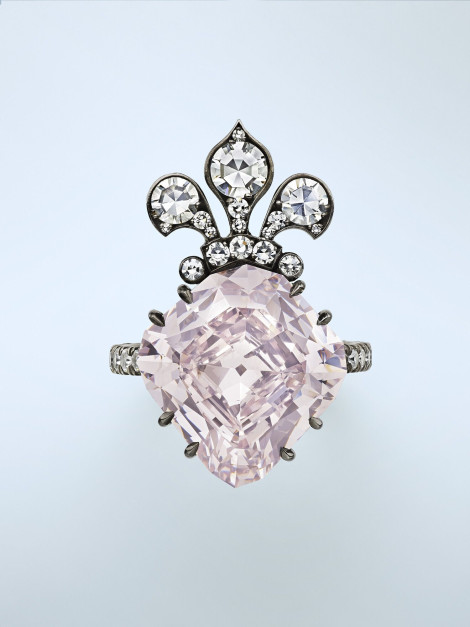 Anello basato sul diamante della figlia di Maria Antonietta / foto: Christie's