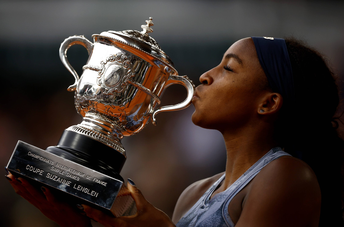 Coco Gauff - vencedora do torneio Roland Garros 2025 / PAP