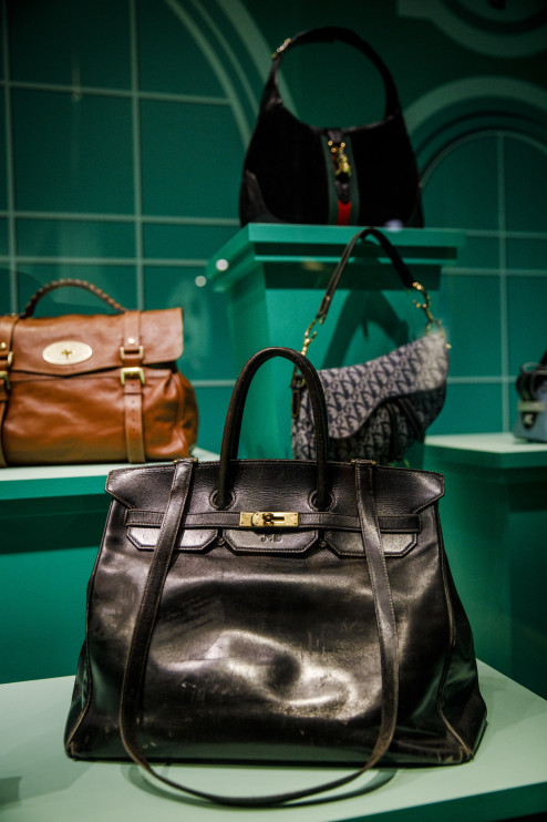 La borsa Jane Birkin in mostra al V&A Museum di Londra / Getty Images