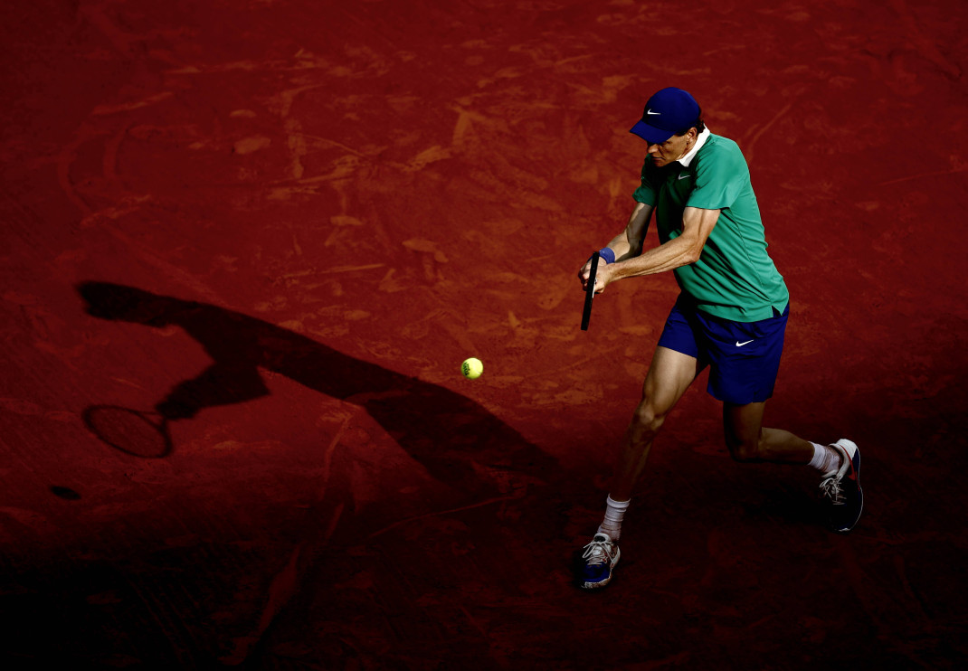 Jannik Sinner - final de Roland Garros 2025 / PAP