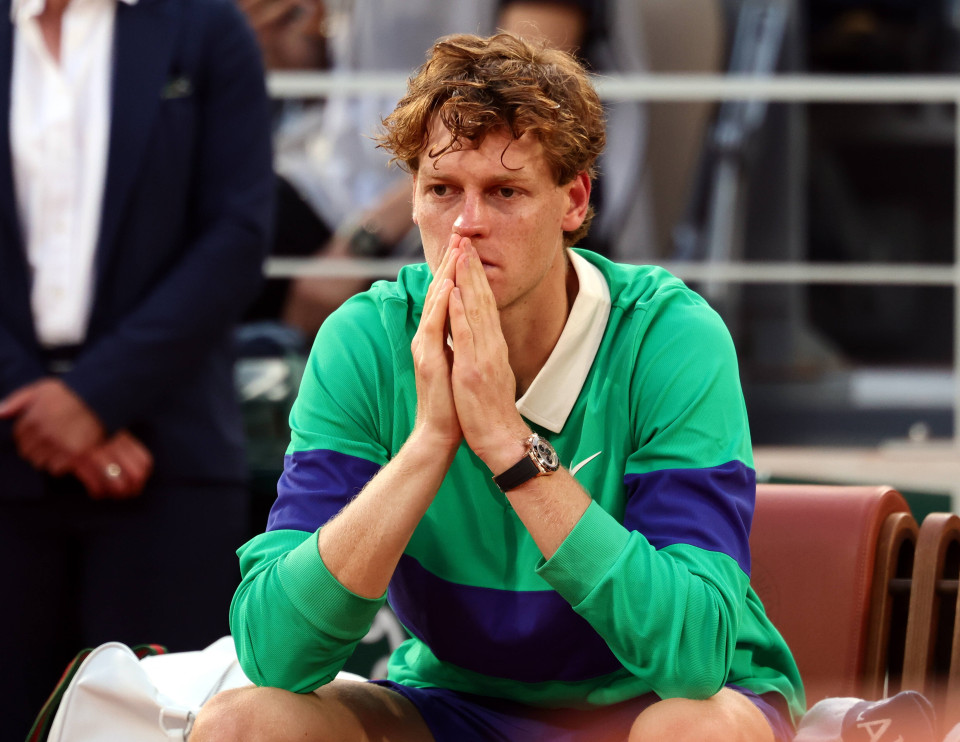 Jannik Siner - final de Roland Garros 2025 / PAP