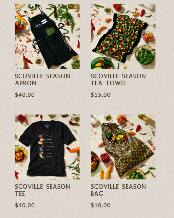 Stagione di Scoville - Collezione Cucina di Zayn Malik / Press Kit