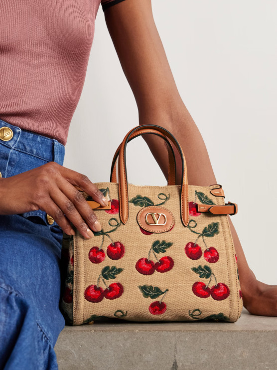 Valentino Garavani - bolsa cereja / materiais de imprensa