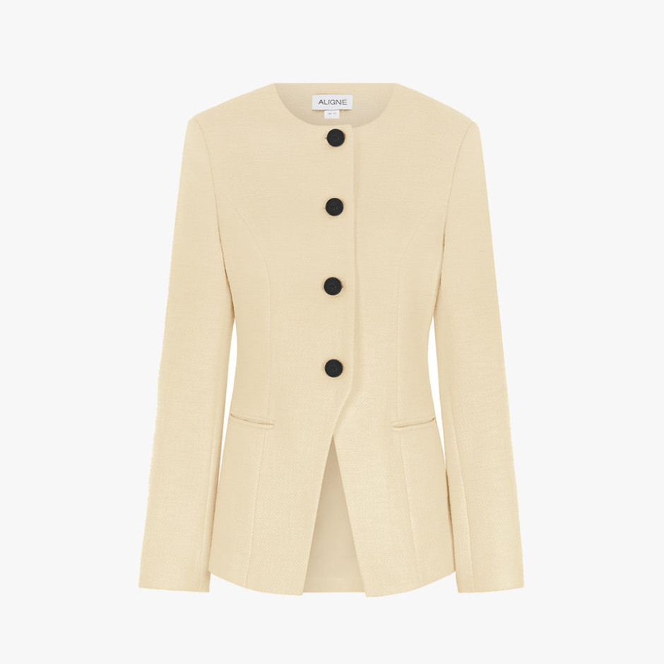 Butter jacket by Aligne - Daphne / product photo, website, Aligne