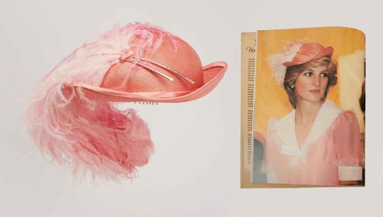 Hut von Prinzessin Diana/Foto: Julien's Auction