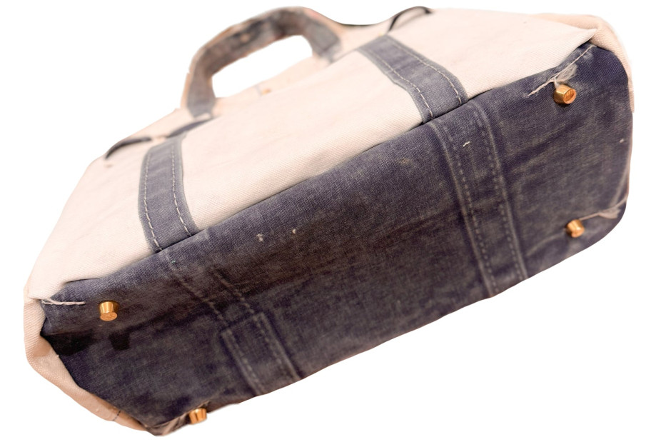Boatkin - a handbag that combines the style of a Birkin with a canvas tote bag / Hathaway Hutton