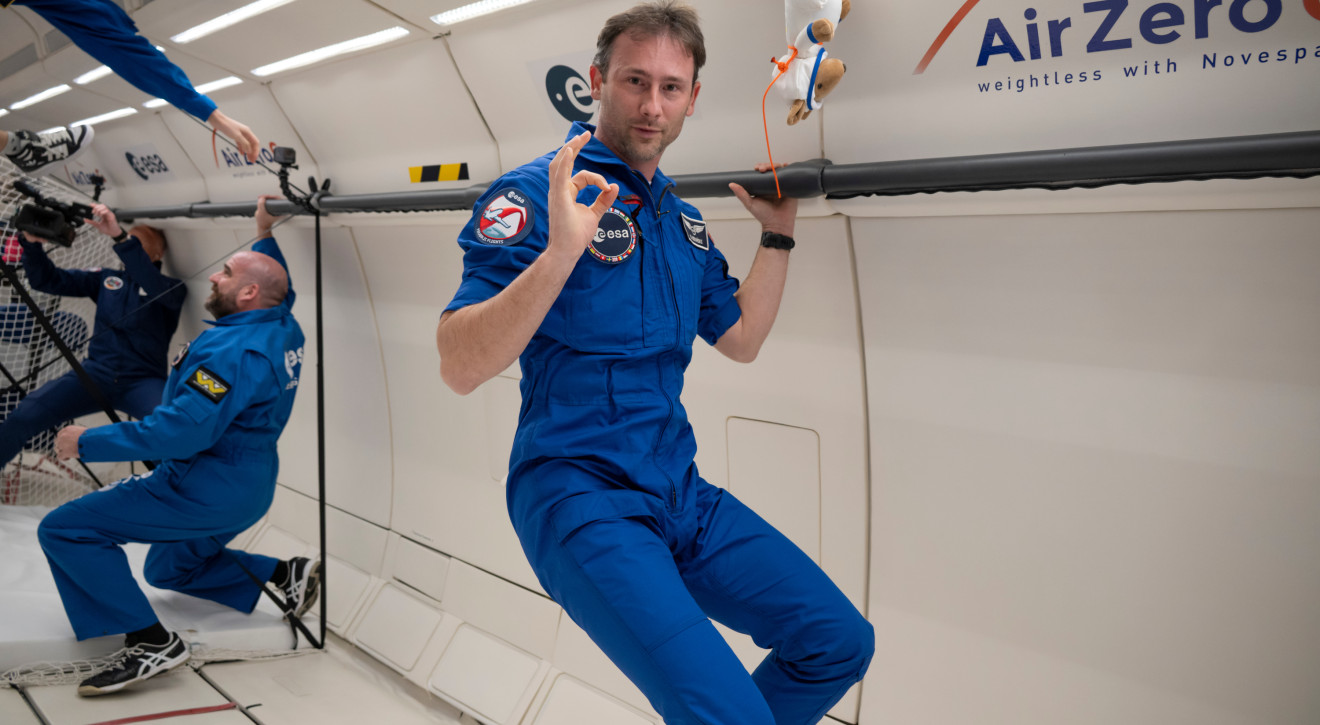 Sławosz Uznański-Wiśniewski / foto: ESA