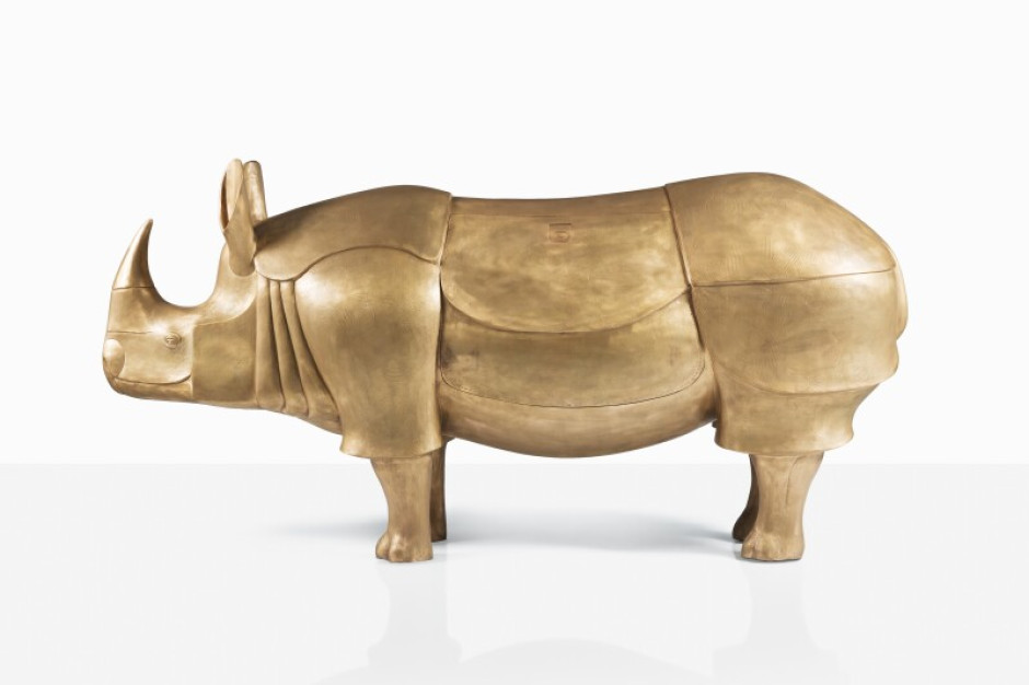 Франсуа-Ксавье Лаланн, скульптурный стол Grand Rhinoceros II, 2003 г. / Sotheby's