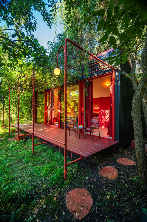 Casa rossa ROD / NOKE Architects, foto Piotr Maciaszek
